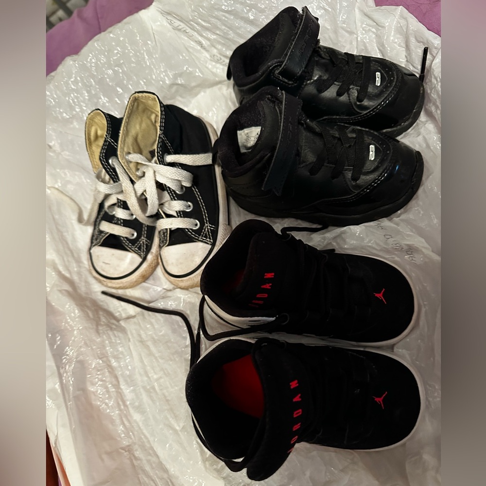Child size 5,6, and 7 sneakers.